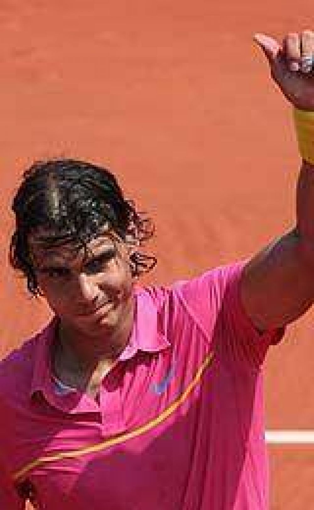 Nadal comenz� la defensa del t�tulo.