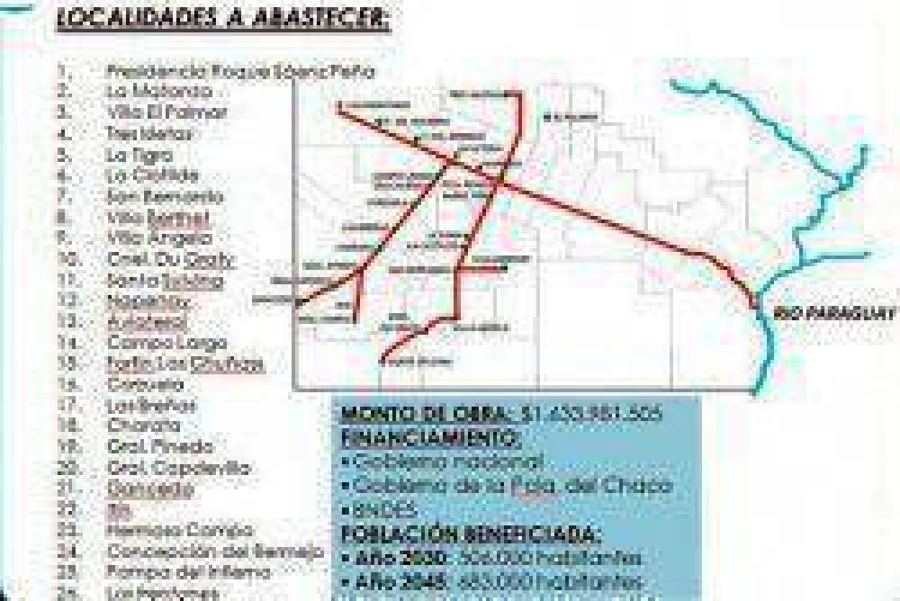 Aseguran que en ocho a�os de gesti�n se construir�n 20 acueductos