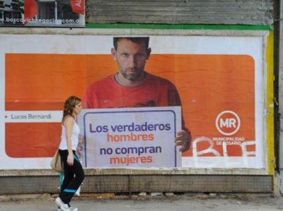 Una campa�a contra la explotaci�n sexual y la trata interpela a los varones