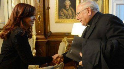 Obispos le desearon una "pronta recuperaci�n" a Cristina Fern�ndez