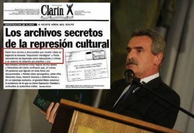 Clar�n asegura que en 1996 revel� los archivos secretos anunciados por Rossi