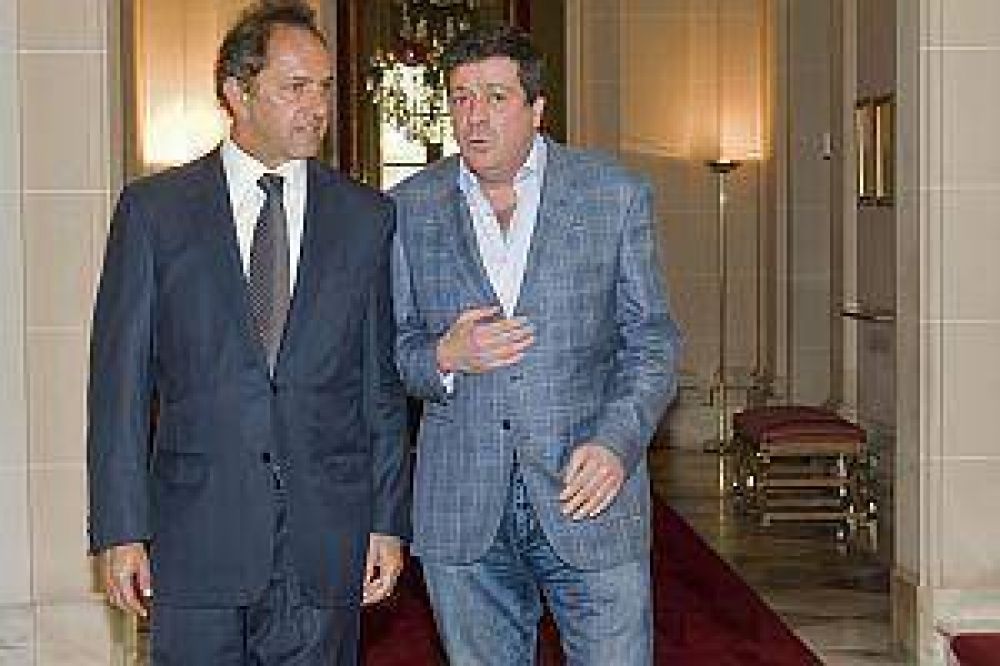 Scioli y Mariotto repasaron la agenda legislativa
