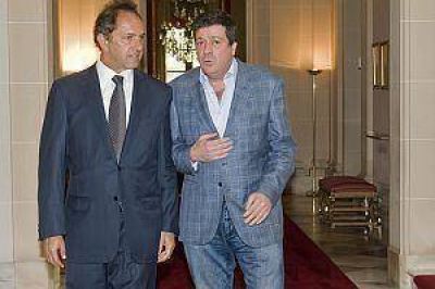 Scioli y Mariotto repasaron la agenda legislativa