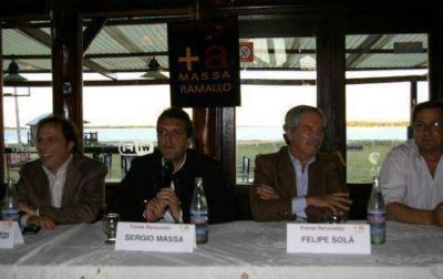Sergio Massa pas� por Ramallo