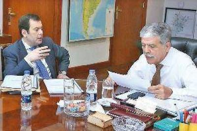 Zamora y De Vido acuerdan nuevas obras