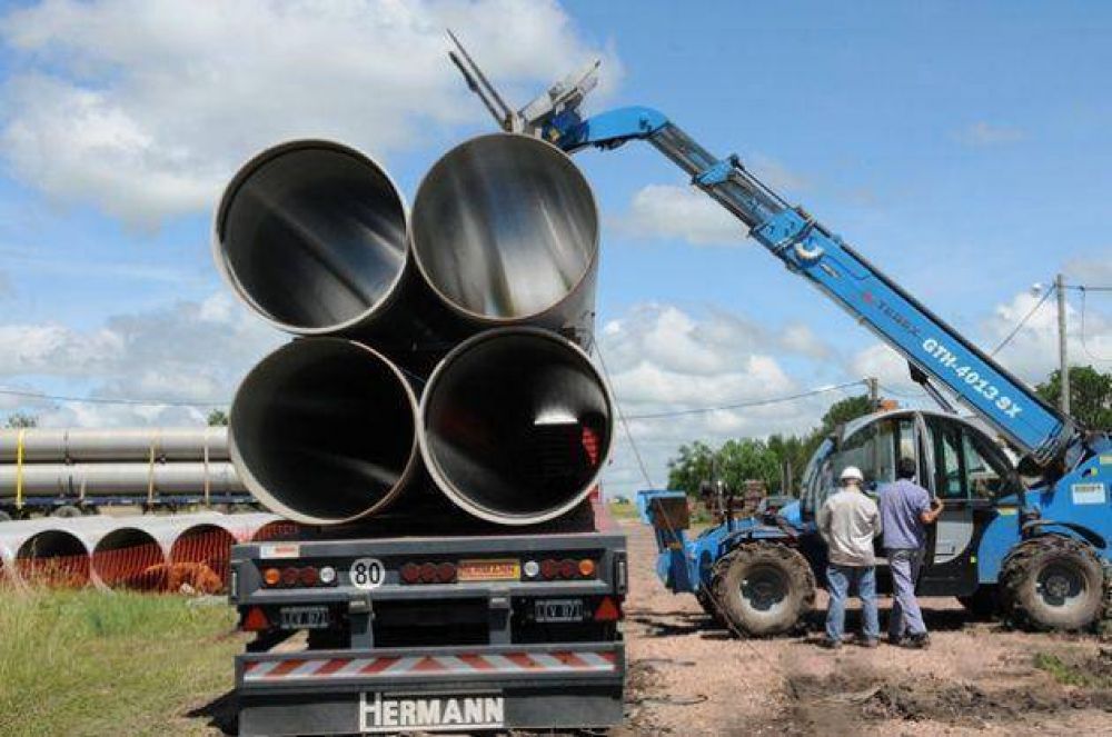 Avanzan las obras para llevar agua potable a casi la mitad de las localidades del Chaco