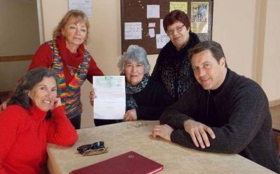 El intendente le entreg� un subsidio al Centro de Jubilados de Sierra de la Ventana
