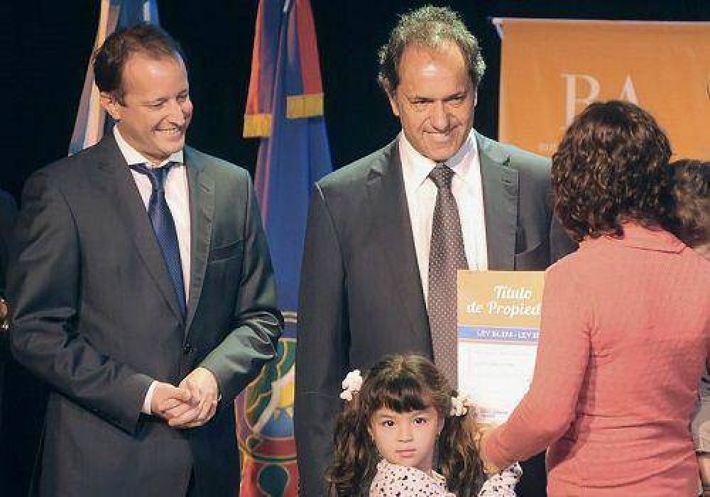 Scioli: como siempre, le hemos dado prioridad a la gesti�n en la Provincia