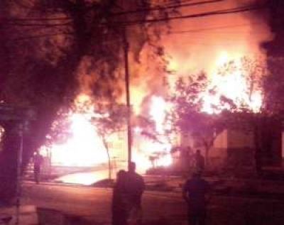 J�chal: un incendio dej� p�rdidas por casi 1 mill�n