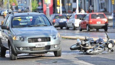 Crece la participaci�n de motos en los accidentes de tr�nsito
