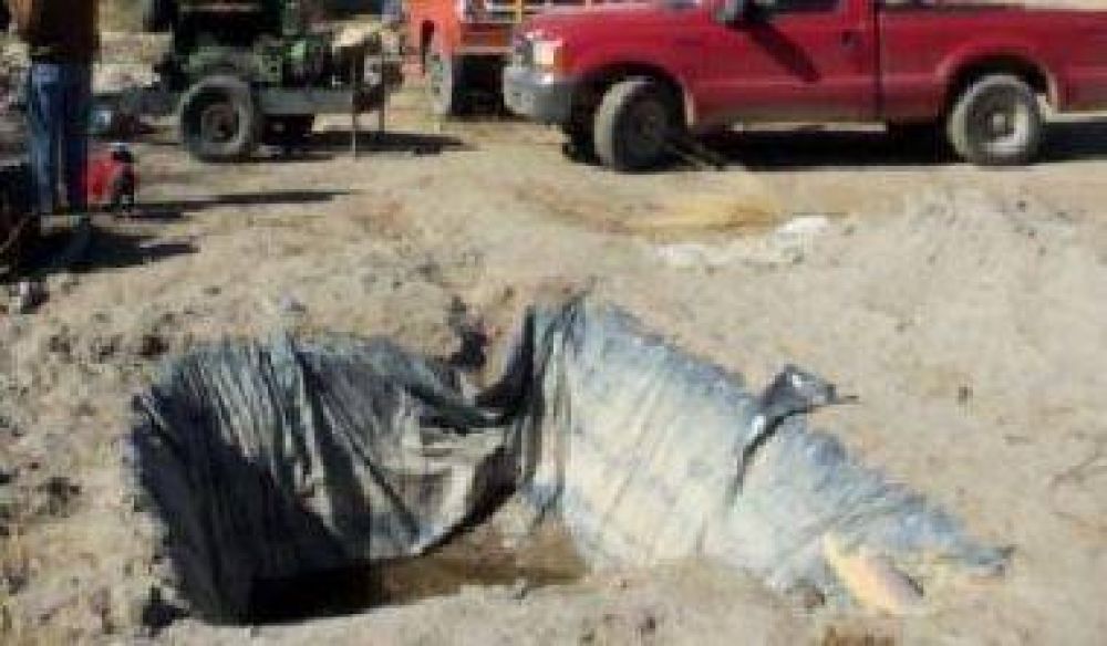 Nuevo pozo de agua para riego agr�cola en Recreo