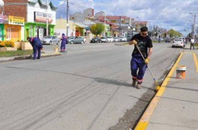Tareas de se�alizaci�n horizontal