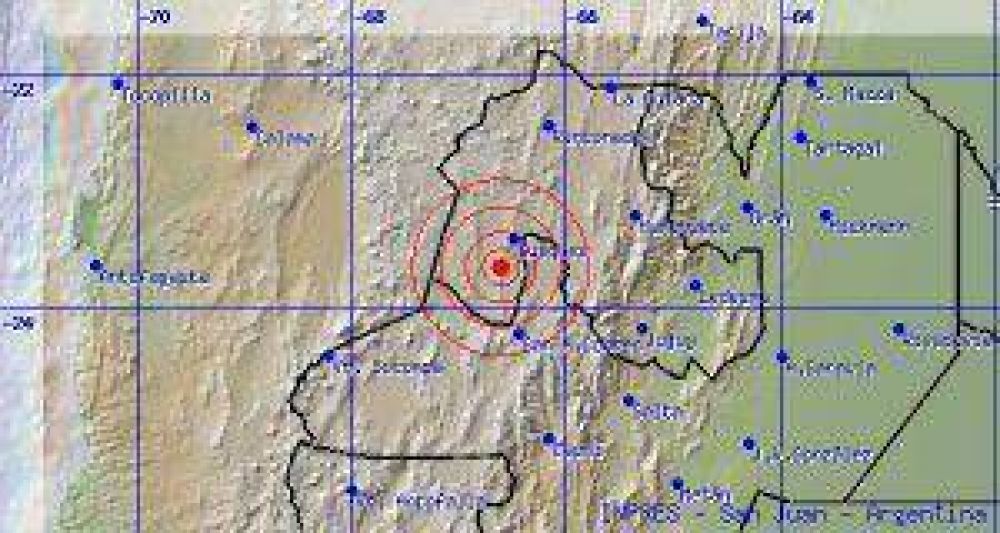 Ayer se registr� un sismo de 2.9 grados en Jujuy