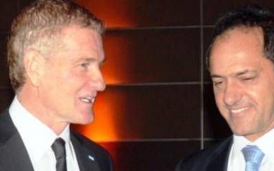 Scioli y otro gui�o a De Narv�ez: "Es la oposici�n constructiva"