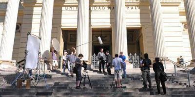 La Plata vestida de �poca para recibir a Albert Einstein