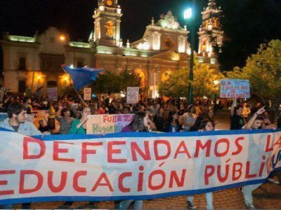 Por la toma de la UNSa anuncian marcha en el centro