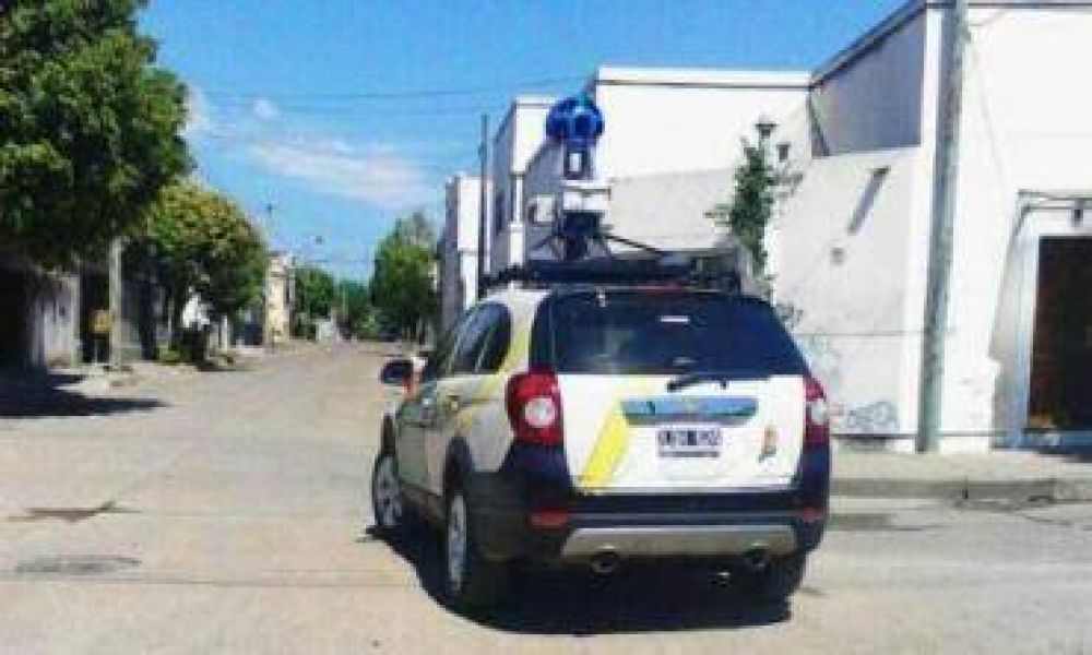 Un auto de Google recorre las calles de Concepci�n del Uruguay