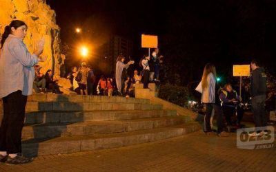 Cacerolazo del 8N: fueron en moto