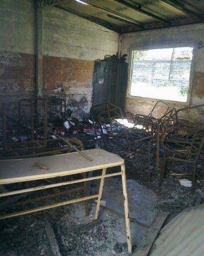 Los chicos de la Escuela N�13 hace tres a�os que no comen comida caliente por falta de una cocina