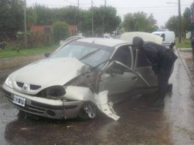 Cinco accidentes ocurrieron ayer por la ma�ana
