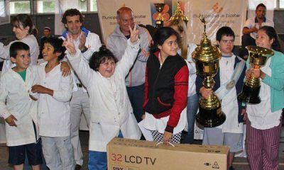 Recibieron sus premios los ganadores de las Olimp�adas Escobarenses