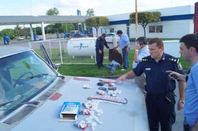 Lo detienen al querer ingresar a Chivilcoy con m�s de 100 gramos de coca�na 