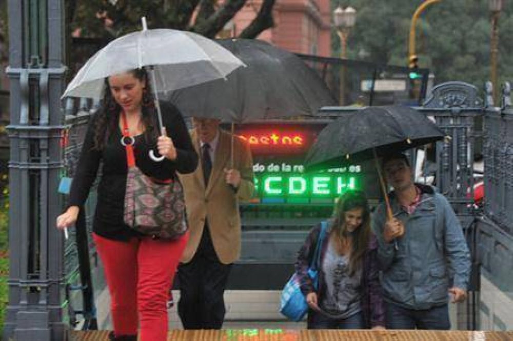 Las lluvias aisladas en Buenos Aires podr�an continuar hasta el lunes