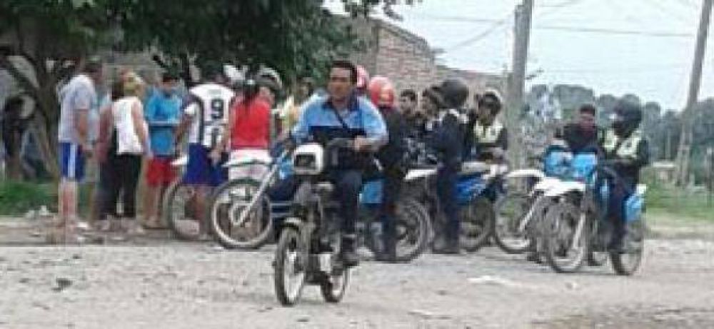 La seguridad de Hofer: balacera a la luz del d�a entre dos bandas de narcos