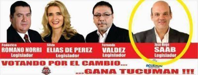 Ins�lito: el alperovichista Saab llega a una banca gracias al radicalismo