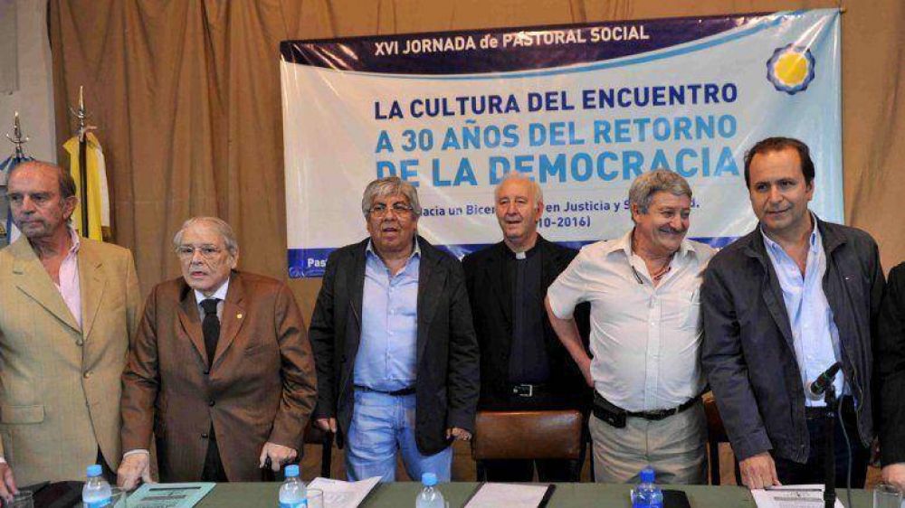 Hugo Moyano: "Hasta los gorilas quieren que el peronismo en serio asuma la conducci�n del pa�s"