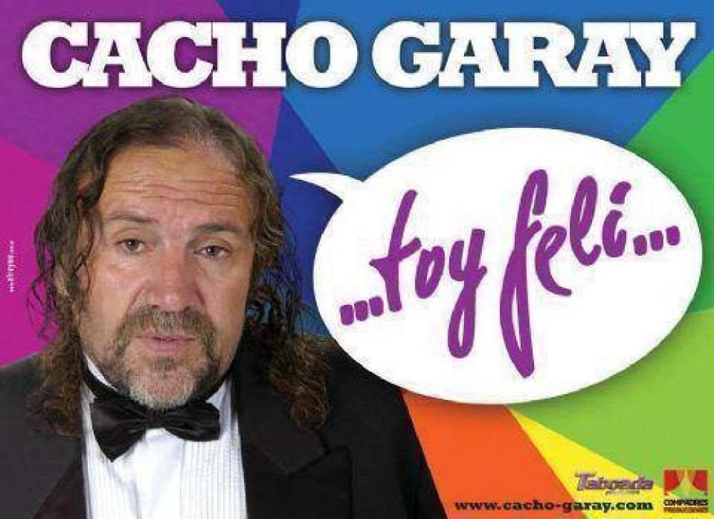 Cacho Garay se presentar� en Ramallo