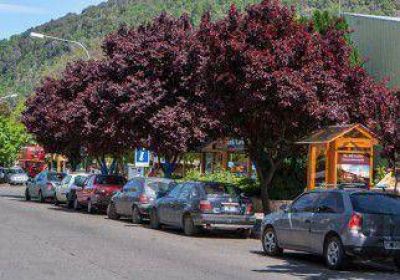 Cruces por el estacionamiento medido 