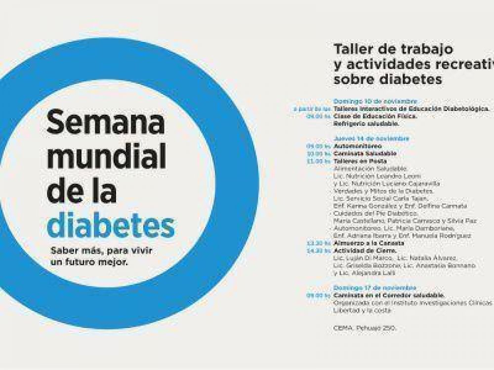 MAR DEL PLATA SE SUMA A LA SEMANA MUNDIAL DE LA DIABETES