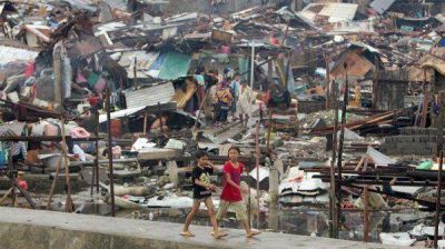 Filipinas, devastada tras el paso del tif�n Haiyan
