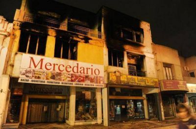 Analizan demoler el edificio del incendio en 24 de Septiembre al 600