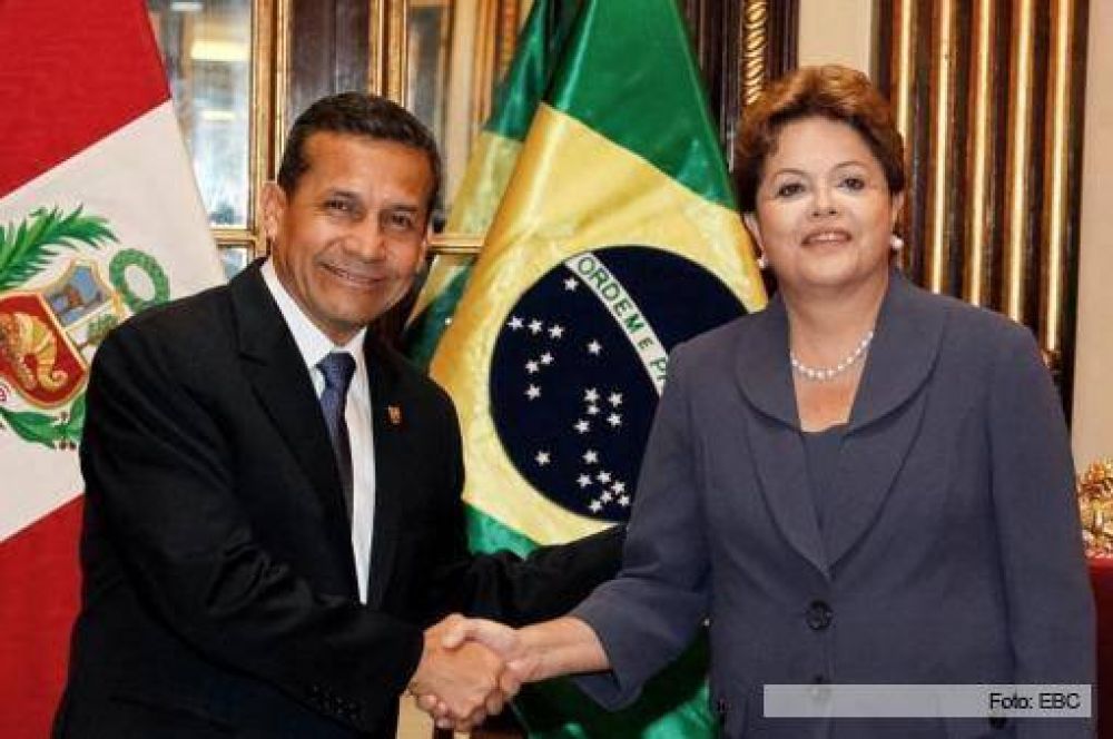 Dilma Rousseff y Ollanta Humala refuerzan la integraci�n bilateral con varios acuerdos de cooperaci�n