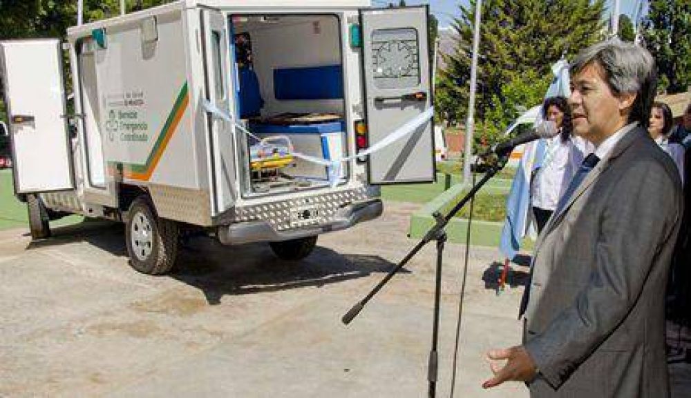 Uspallata cuenta con una ambulancia 4x4 para zonas de dificil acceso