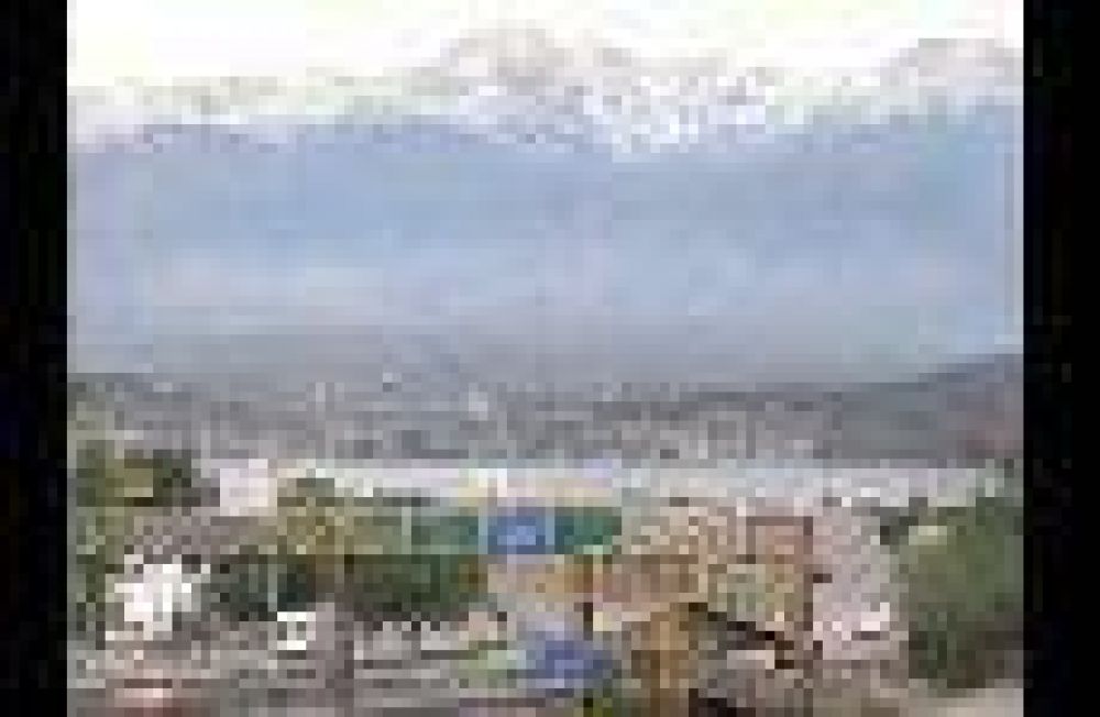 Alerta amarilla en Mendoza: el mi�rcoles bajar�a el Zonda al llano despu�s de las nevadas en la monta�a