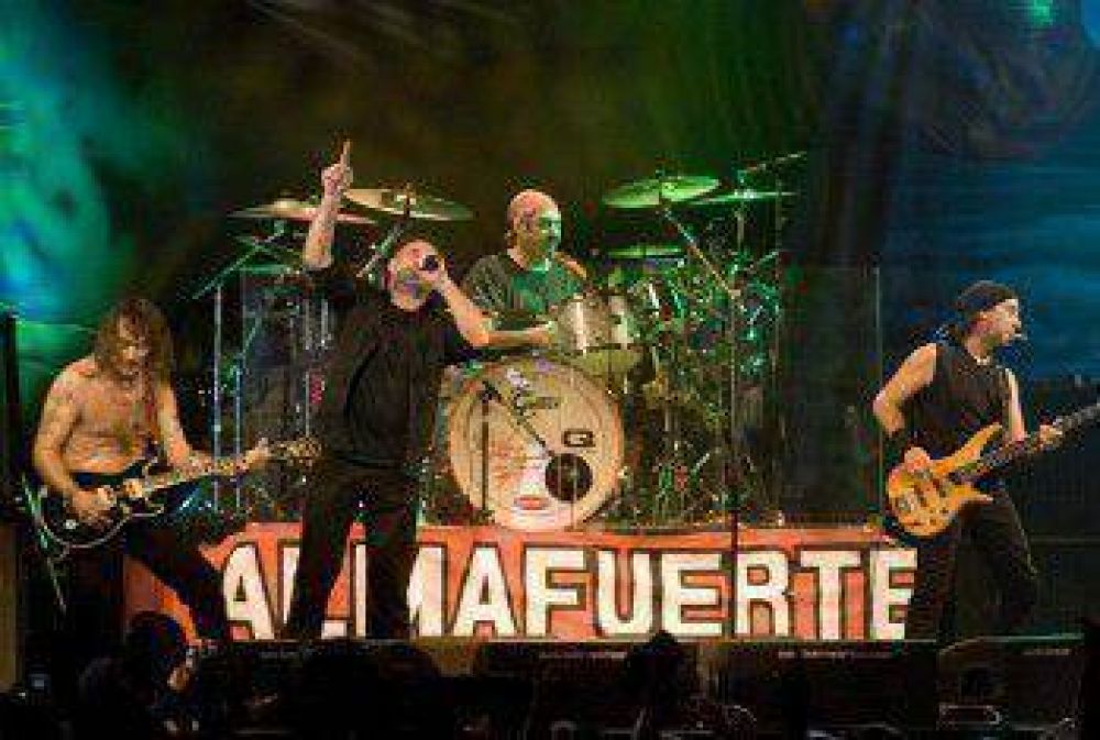 Almafuerte se presenta este s�bado en GAP