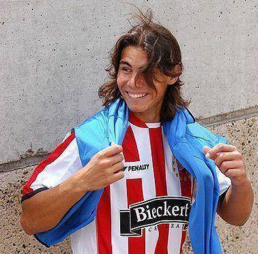 Rafael Nadal es hincha de Estudiantes de La Plata