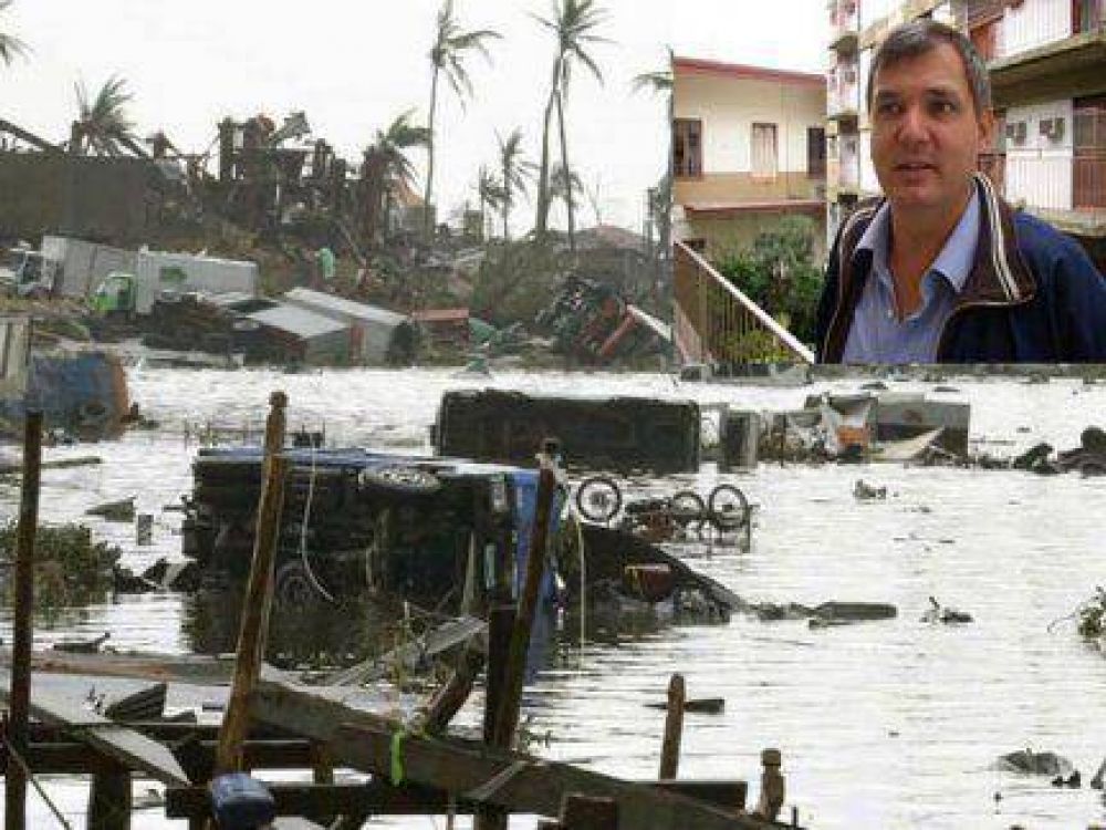 Apareci� el paranaense que se encuentra en Filipinas y sus familiares recuperan la tranquilidad 