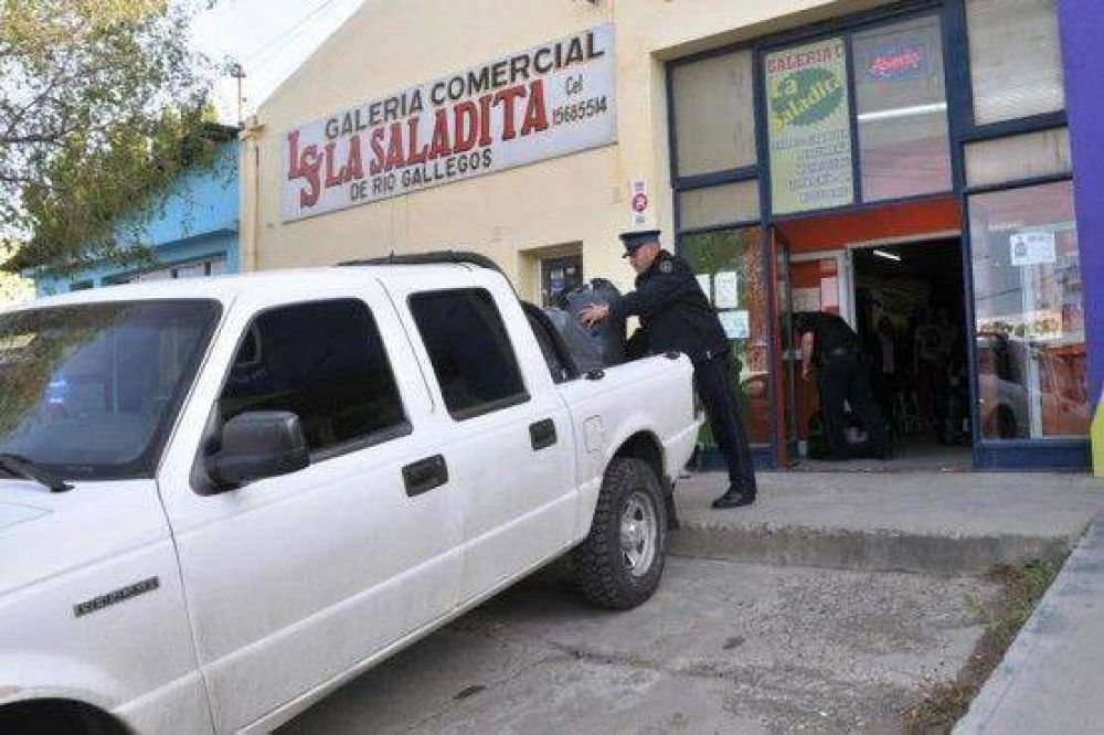 Allanamiento positivo por infracci�n a la Ley de Marcas