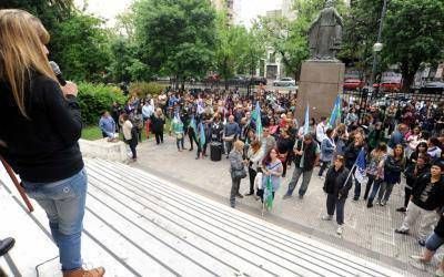 Udocba march� en La Plata en la previa de un paro de 48 horas