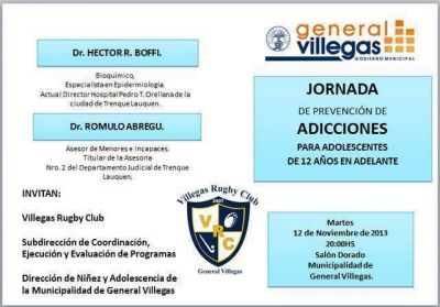 Charla sobre prevenci�n de las adicciones a J�venes de nuestra ciudad