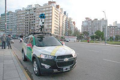 El m�vil de Google Street View ya est� fotografiando Mar del Plata