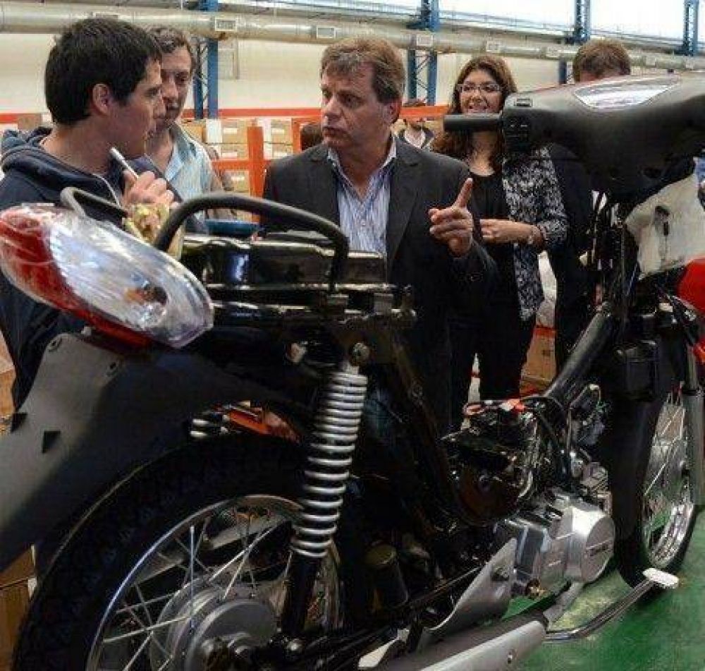 Zanella ya est� produciendo motos en Mar del Plata