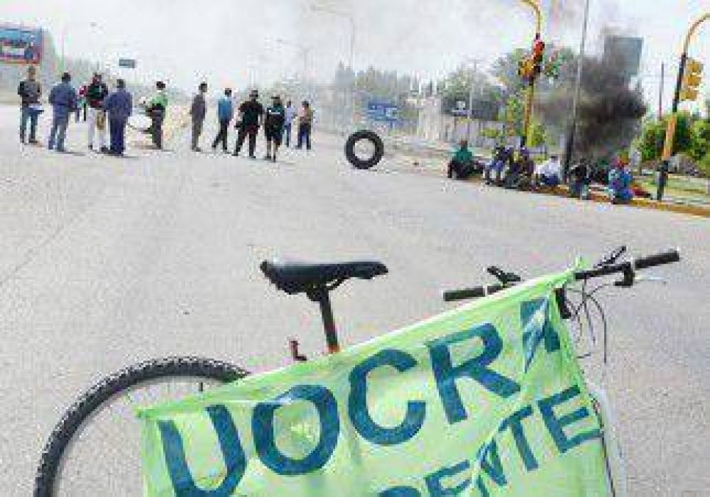 Desocupados bloquearon la ruta por trabajo 