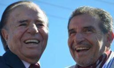 Menem apuntal� una re-reelecci�n de Beder: ��Si no es �l, quien?�