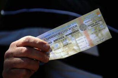 La Argentina recibi� pocas entradas para el Mundial por "falta de fondos en las tarjetas"