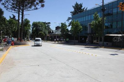 Concluy� el ensanche de la calle Thames de San Isidro 